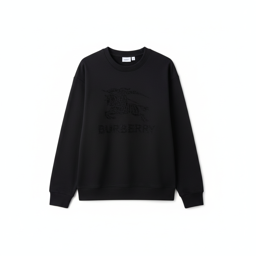 Burberry Embroidered EKD Sweatshirt "Black"
