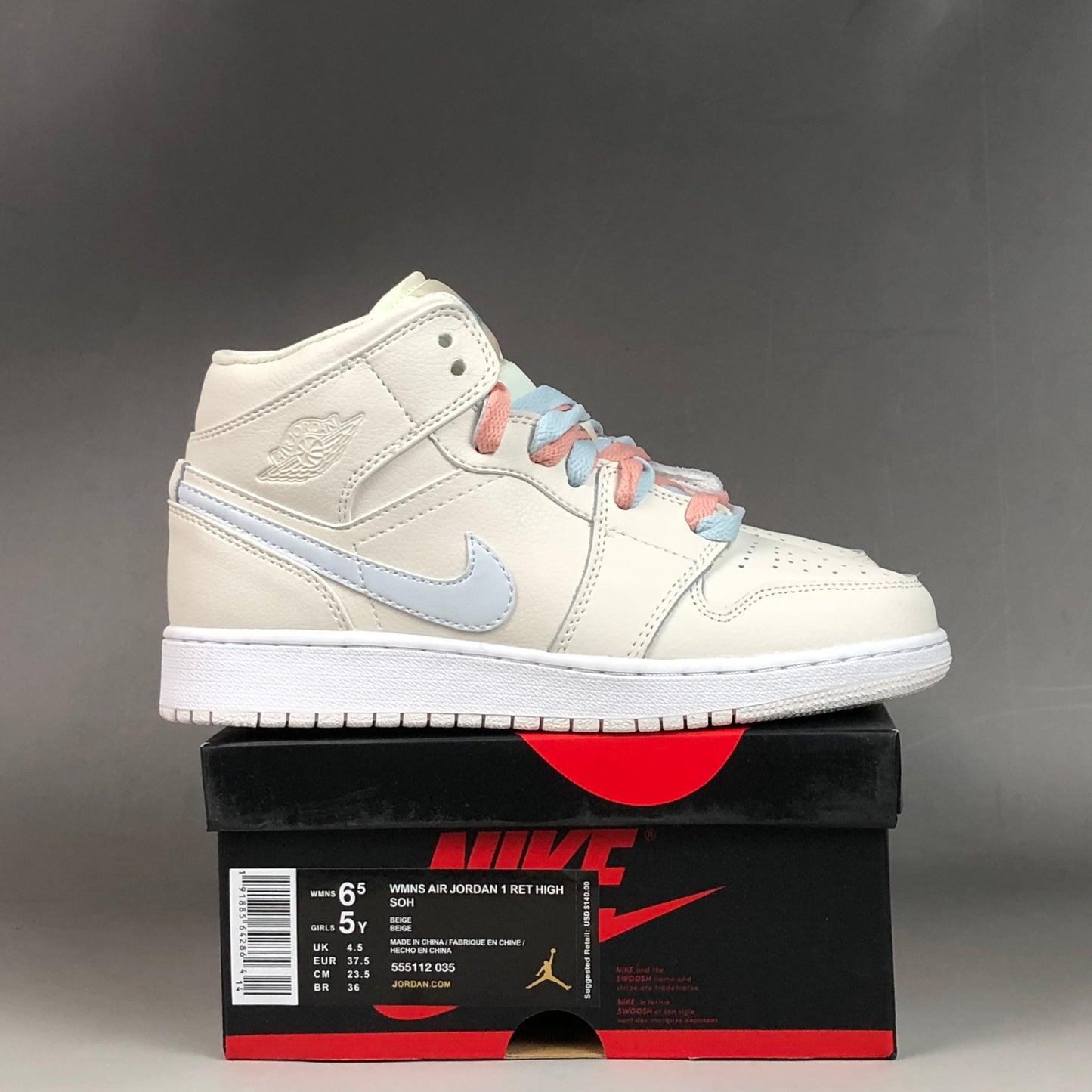 Air Jordan 1 Mid GG "Phantom"