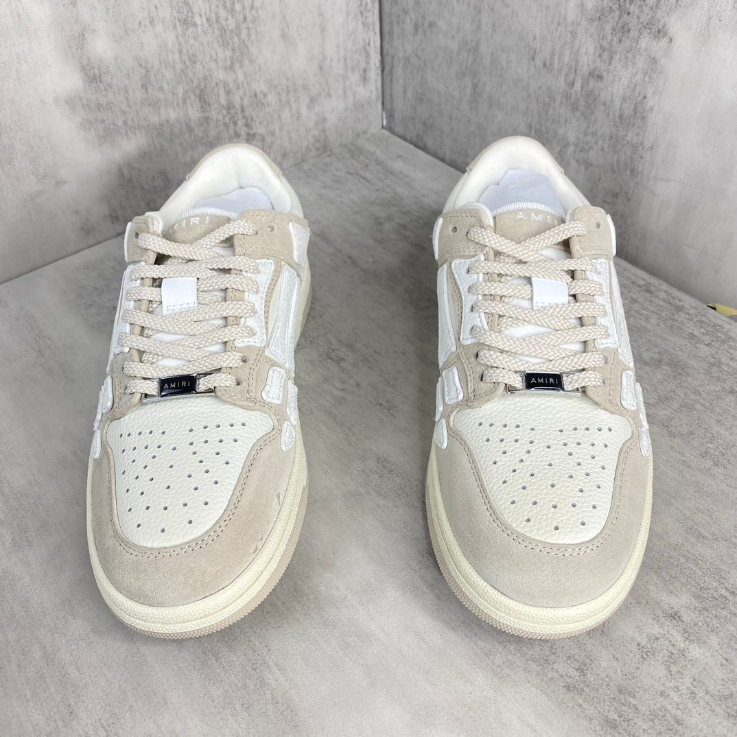 Amiri Skel Top Low "Alabaster"