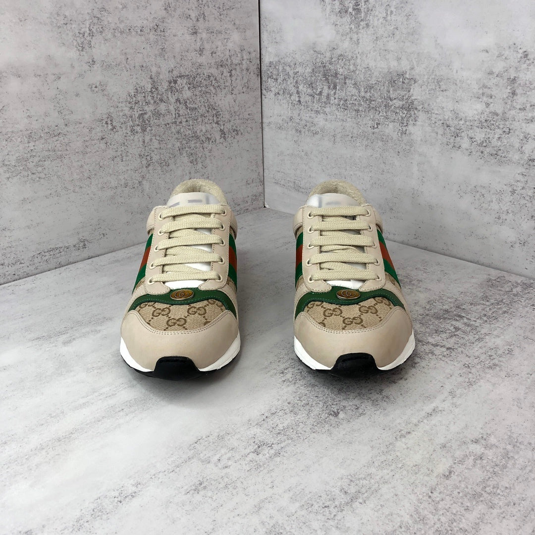 Gucci Screener "Beige-Green-Red"