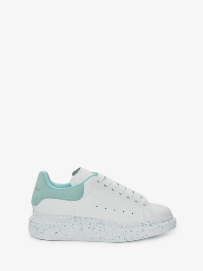 Alexander McQueen Oversized "White-Aquamarina"