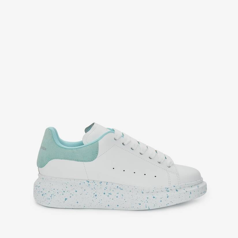 Alexander McQueen Oversized "White-Aquamarina"