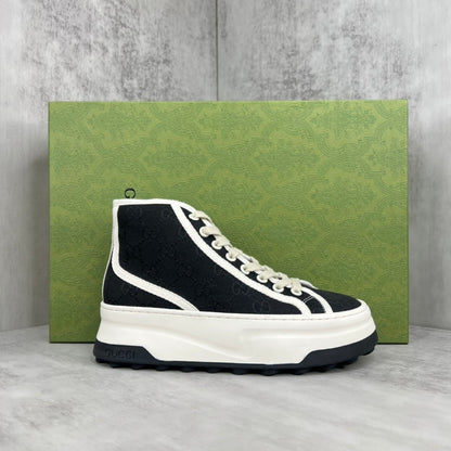 Gucci Tennis 1977 High-Top "White-Black Monogram"