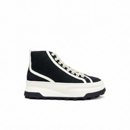 Gucci Tennis 1977 High-Top "White-Black Monogram"