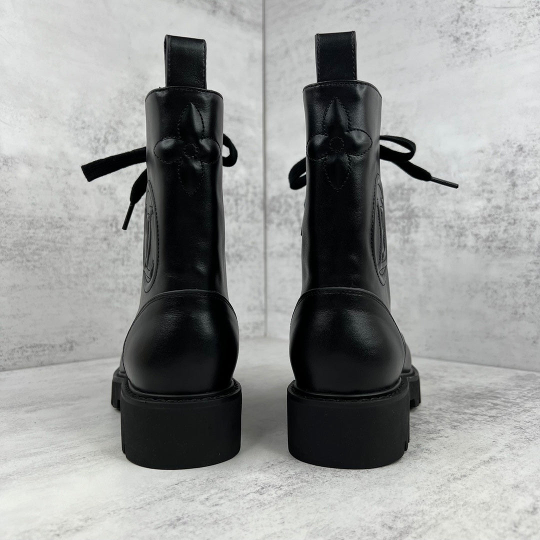 Louis Vuitton Territory Leather Boots "Black"