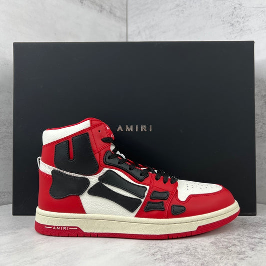 Amiri Skel Top High "Red-Black-White"