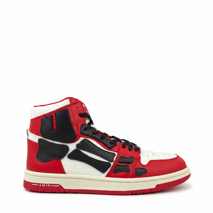 Amiri Skel Top High "Red-Black-White"