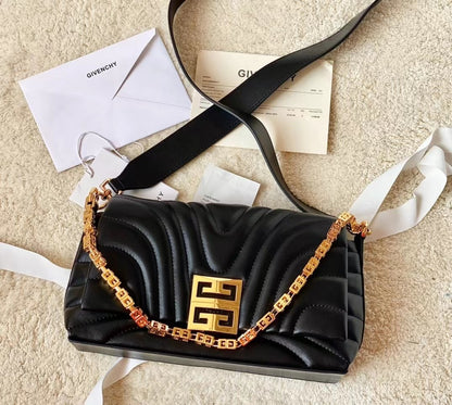 Givenchy Quilted Leather 4G Chain Shoulder Bag