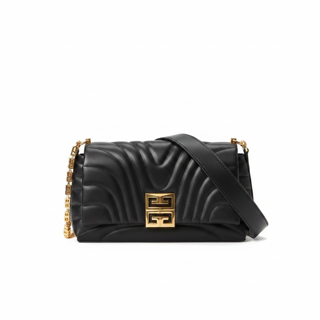 Givenchy Quilted Leather 4G Chain Shoulder Bag