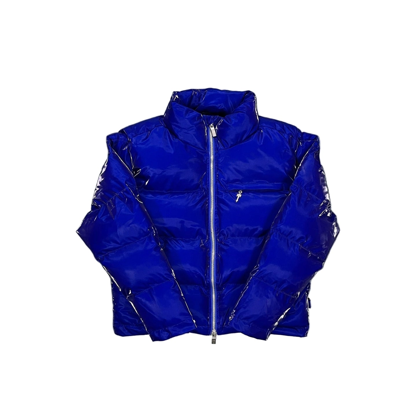 Trapstar Irongate Down Jacket "Shiny Blue"