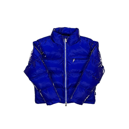 Trapstar Irongate Down Jacket "Shiny Blue"