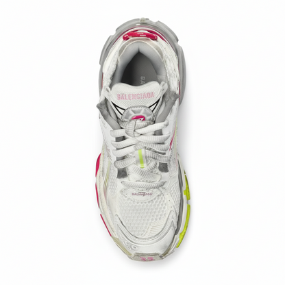 Balenciaga Runner "White-Pink-Yellow"