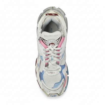 Balenciaga Runner "White-Blue-Pink"