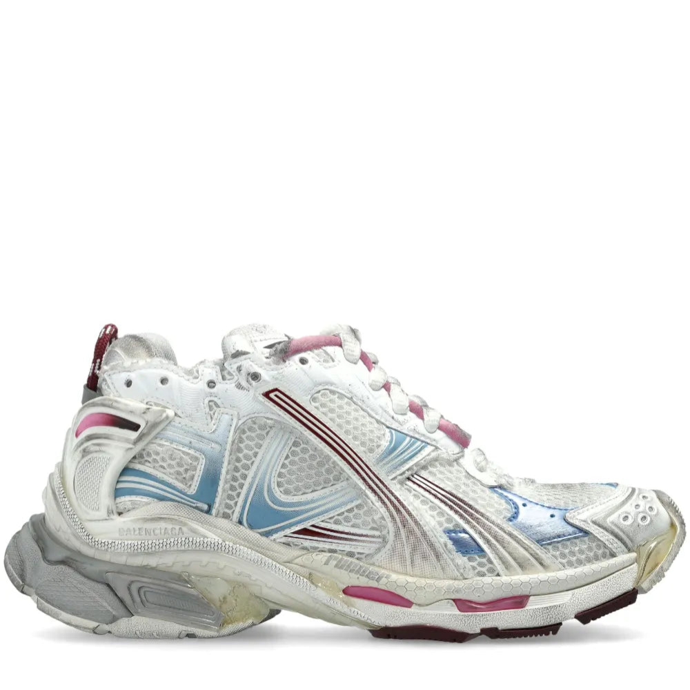 Balenciaga Runner "White-Blue-Pink"