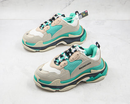 Balenciaga Triple S "White-Turquouise"