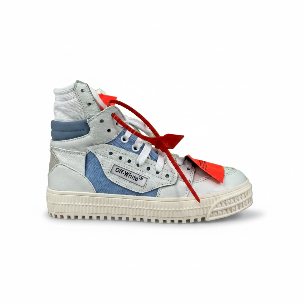 Off-White Off-Court High "White-Blue"