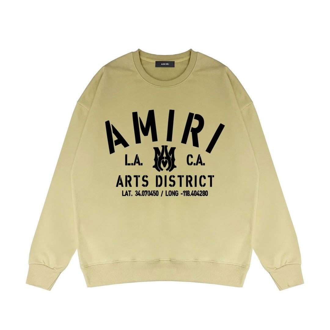 Amiri Arts District Sweatshirt "Beige-Black"
