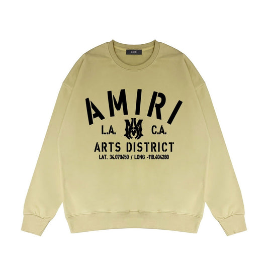 Amiri Arts District Sweatshirt "Beige-Black"