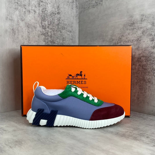 Hermes Bouncing Sneakers "Blue-Red-Green"