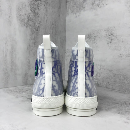 Dior B23 High-Top "White-Purple"