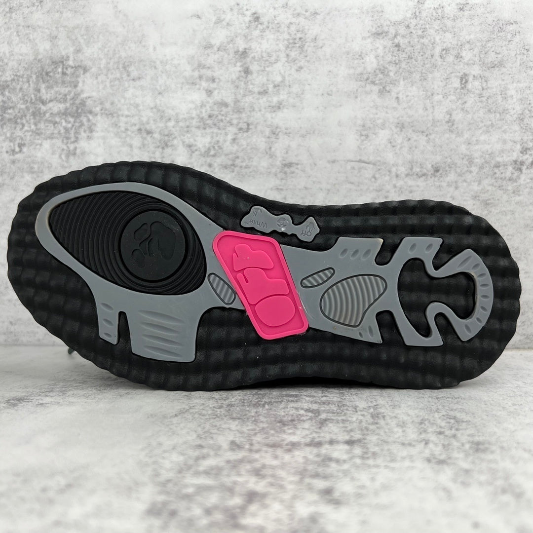 Off-White Sponge Mid "Black-Fuschia"