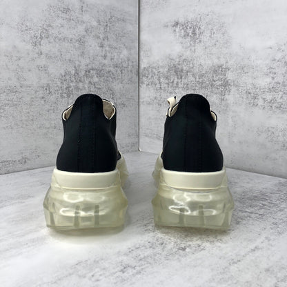 Rick Owens Abstract DRKSHDW Low "Black-Beige Clear Sole"