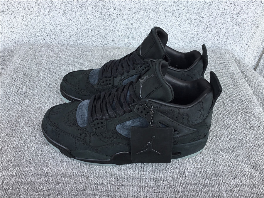 Kaws x Air Jordan 4 Retro "Black"