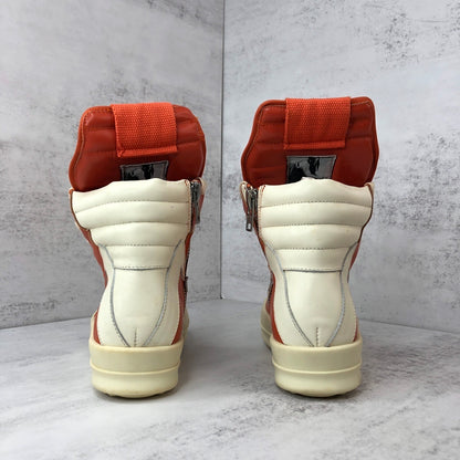Rick Owens Geobasket "Orange-White"