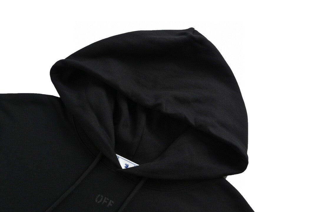 Off-White Rubber Arrows Skate Hoodie "Black"