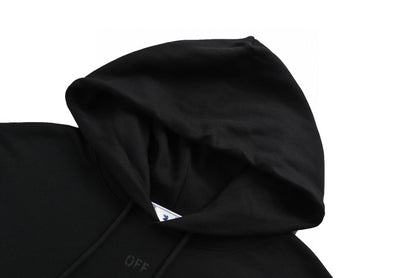 Off-White Rubber Arrows Skate Hoodie "Black"