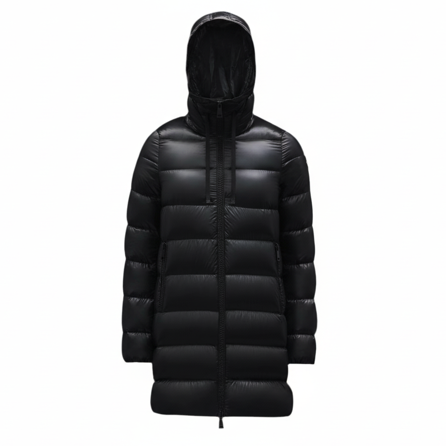 Moncler Suyen Long Down Jacket "Black"