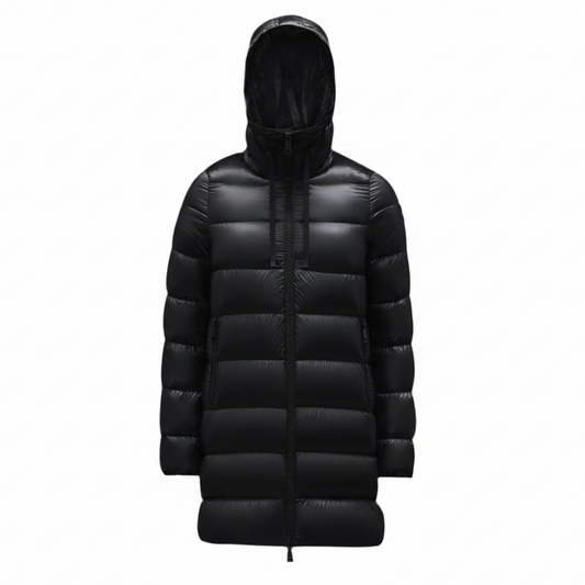 Moncler Suyen Long Down Jacket "Black"