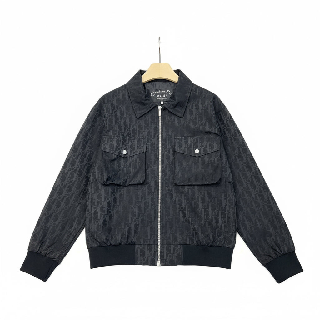 Dior Jacquard Jacket "Black"