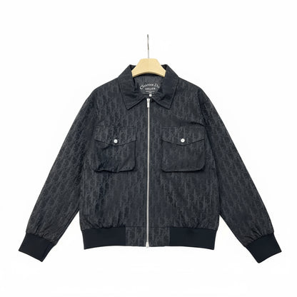 Dior Jacquard Jacket "Black"