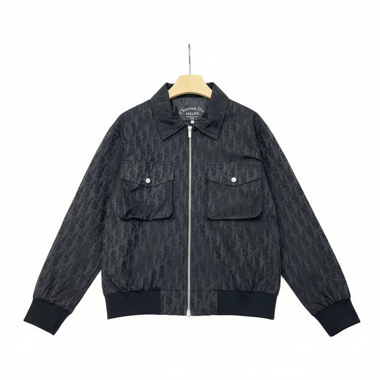 Dior Jacquard Jacket "Black"