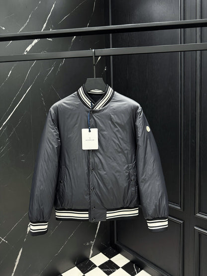 Moncler Bouchet Reversible Bomber Down Jacket "Black"
