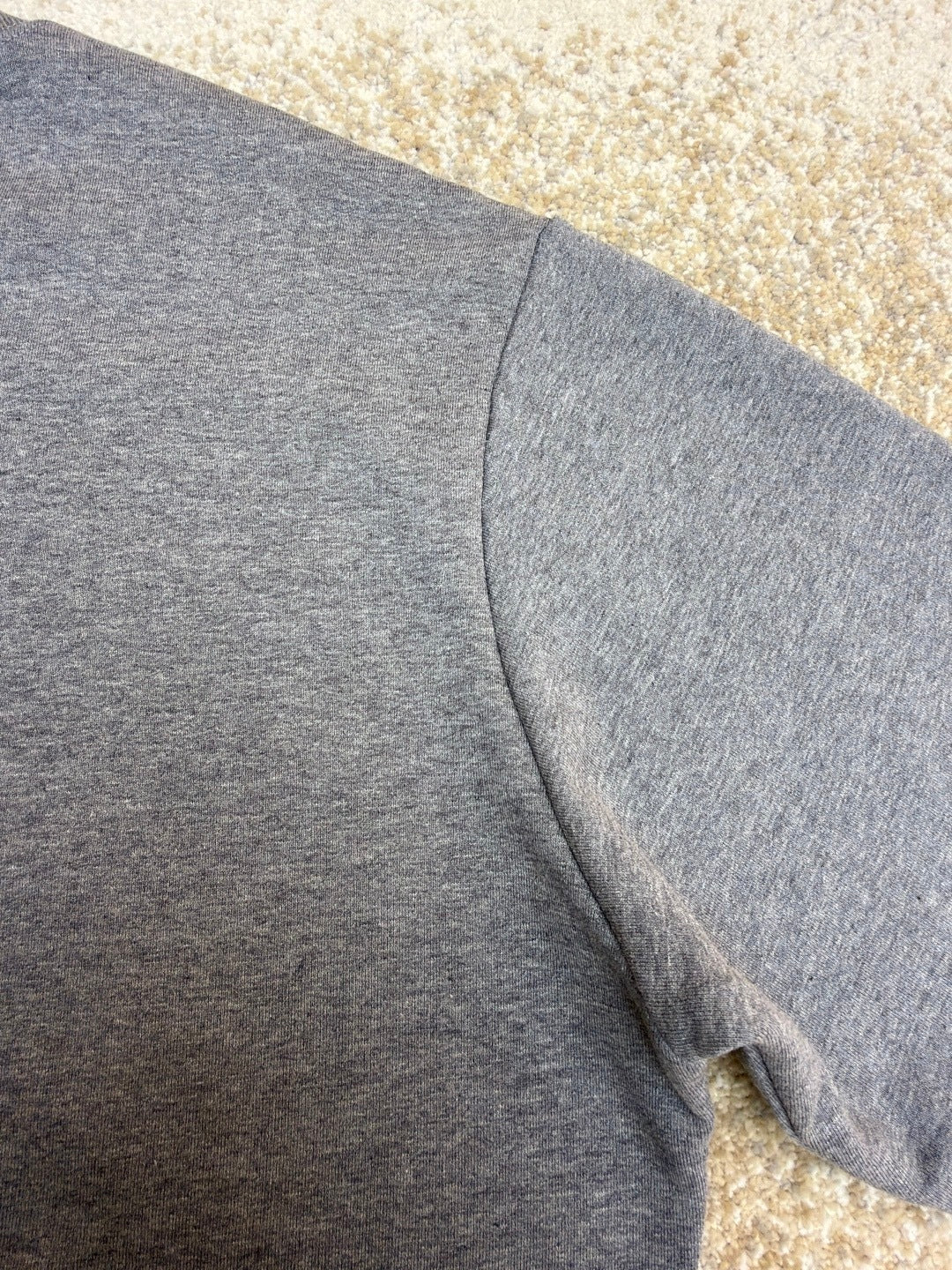 Dior Sweatshirt with Horse Embroidery and Print "Gray Cotton Fleece"
