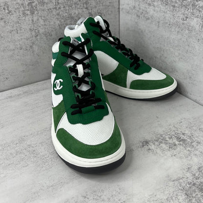 Chanel 22P High-Top "White-Green"