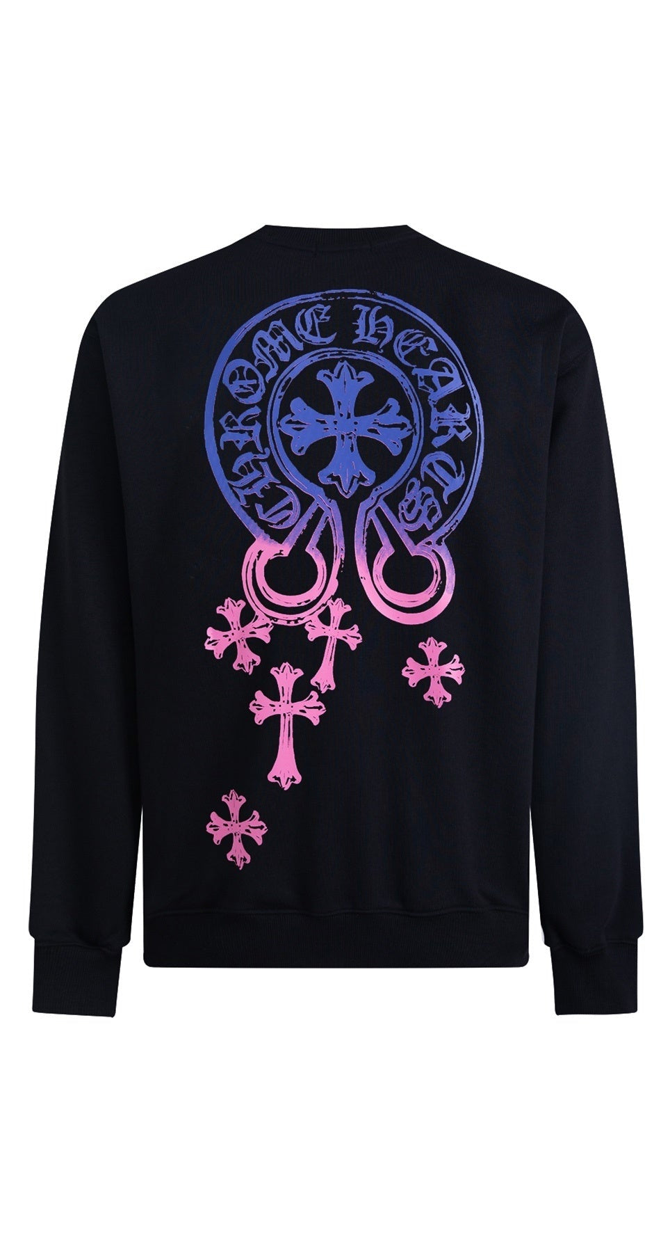 Chrome Hearts Sweatshirt "Black-Blue-Pink"