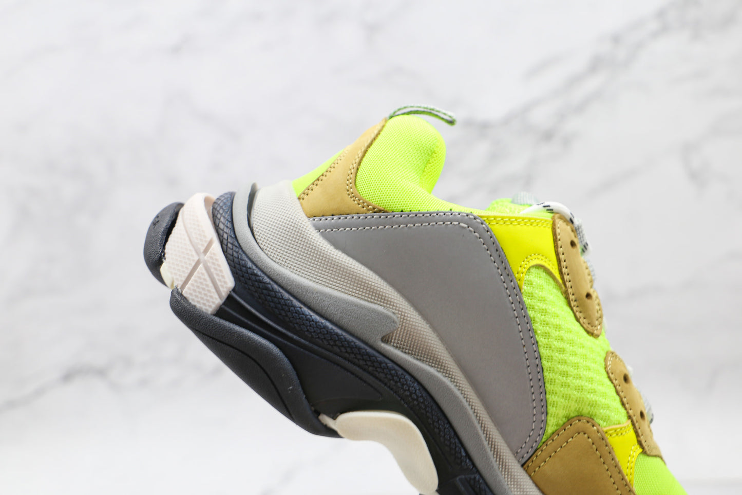Balenciaga Triple S "Neon Yellow-Grey"