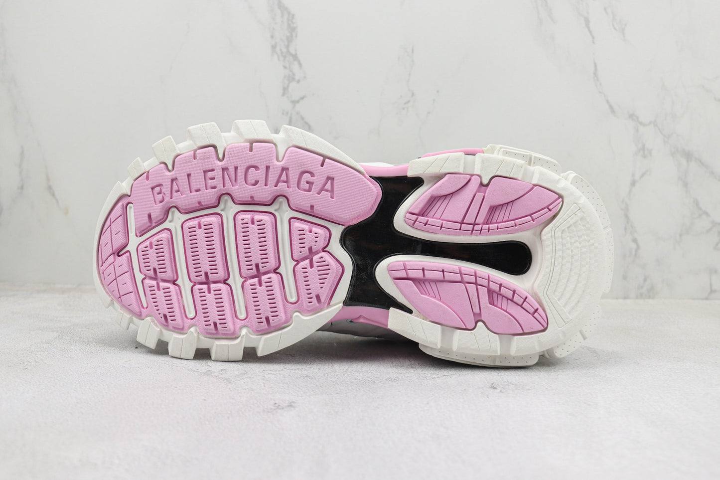 Balenciaga Track "White-Rose Pink-Grey"