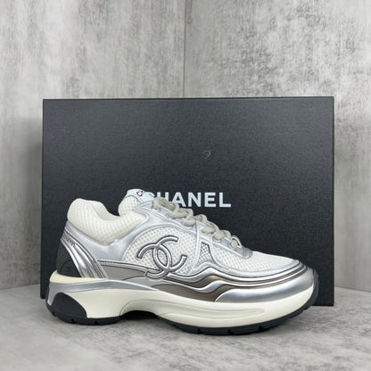 Chanel CC "Silver-White"