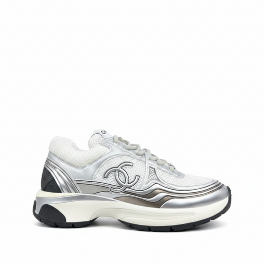 Chanel CC "Silver-White"