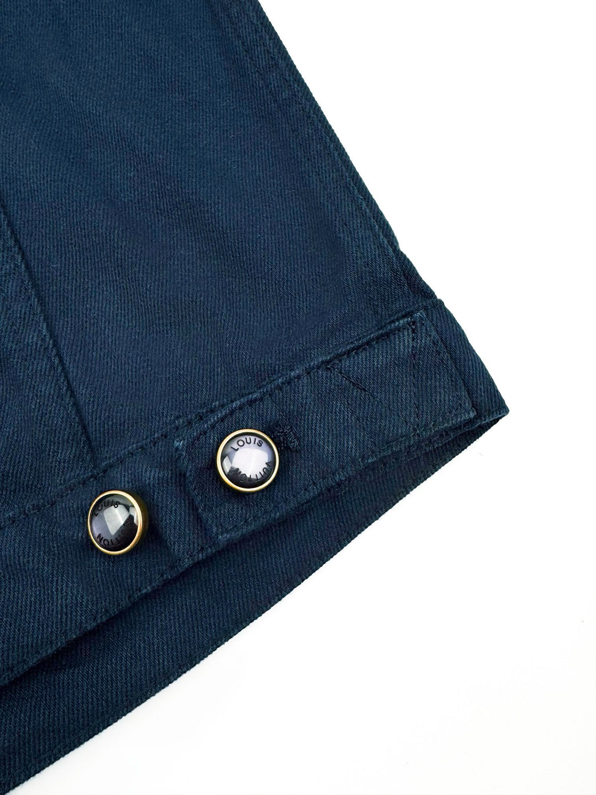Louis Vuitton Garment-Dyed Denim Type II Trucker Jacket