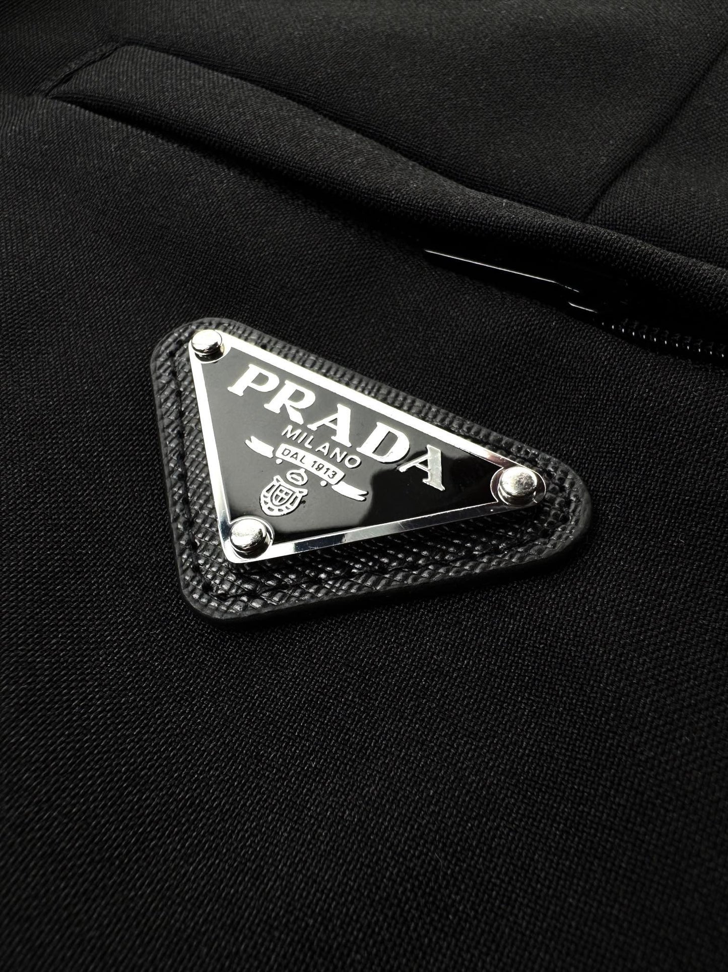 Prada Technical Fabric Pants "Black"