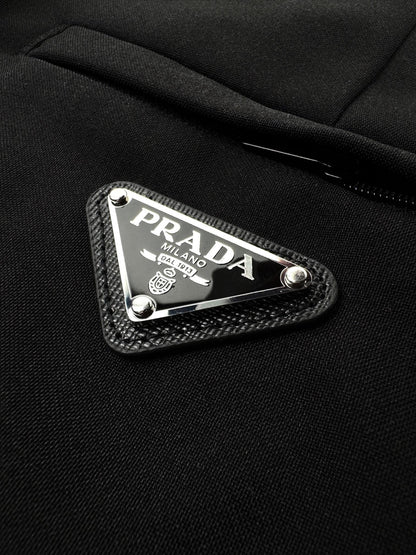 Prada Technical Fabric Pants "Black"