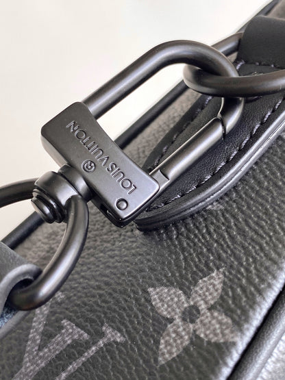 Louis Vuitton Montsouris Messenger PM "Monogram Eclipse"