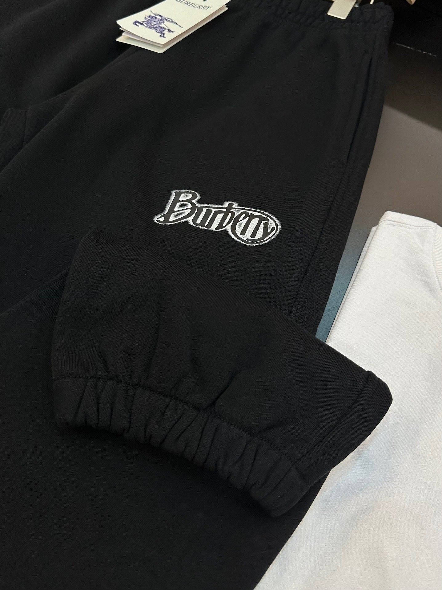 Burberry Logo Jogging Pants "Black"