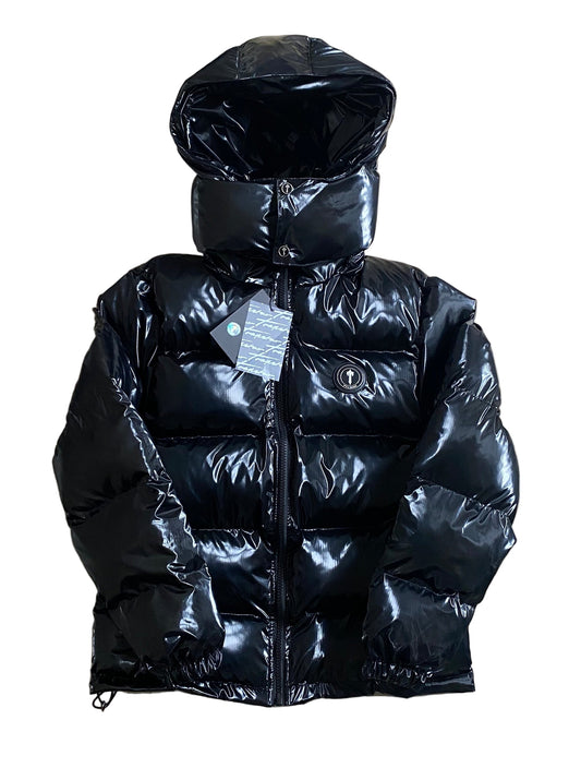 Trapstar Irongate Down Jacket "Shiny Black"