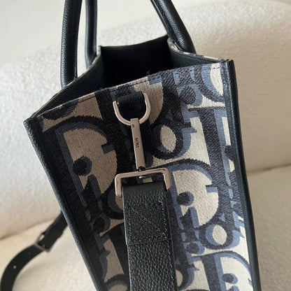 Dior Oblique Jacquard East-West Tote Bag